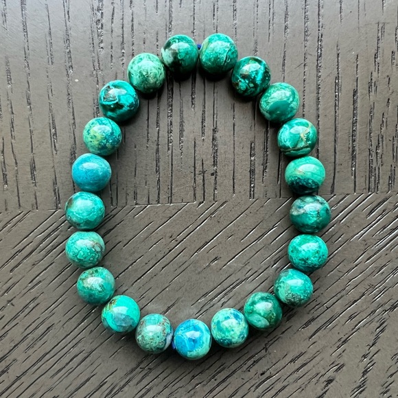 Phoenix turquoise bracelet 9mm SIZE 6.5’ - Picture 6 of 6